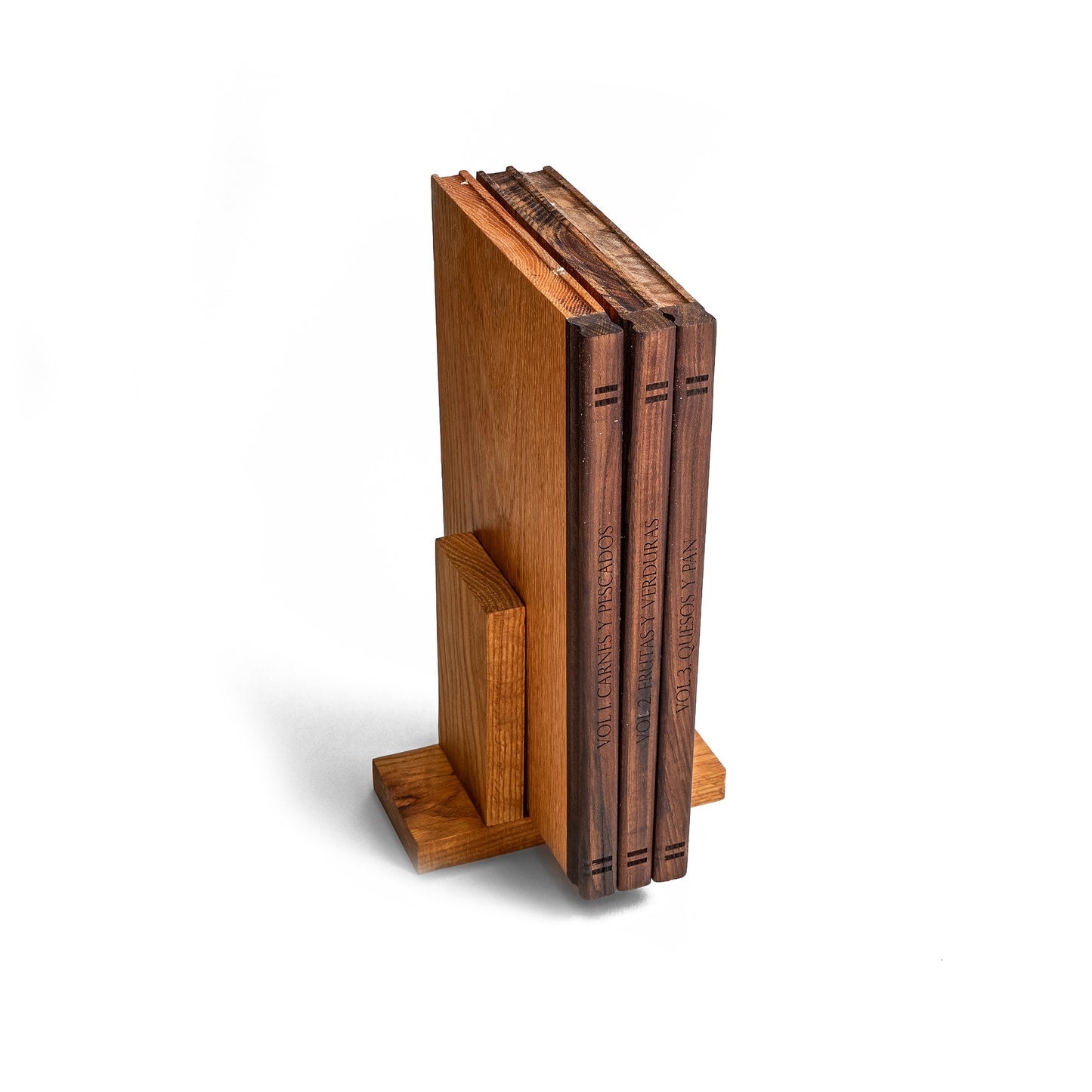 Set de Tablas Biblioteca | 3 Tablas de Cocina de Madera