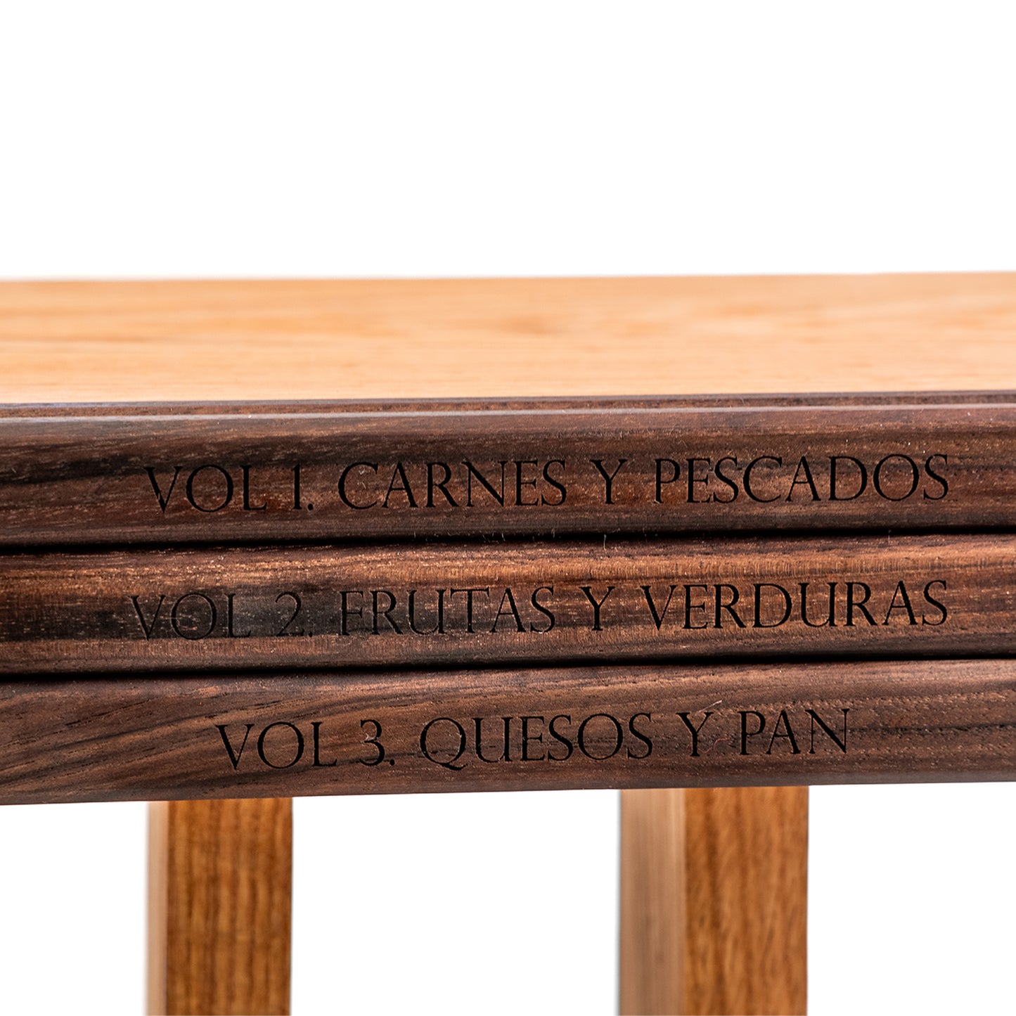 Set de Tablas Biblioteca | 3 Tablas de Cocina de Madera