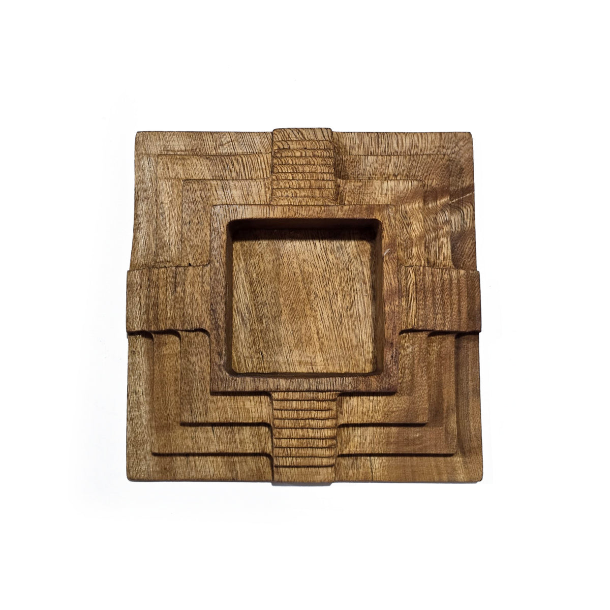 Cenicero Pirámide de madera