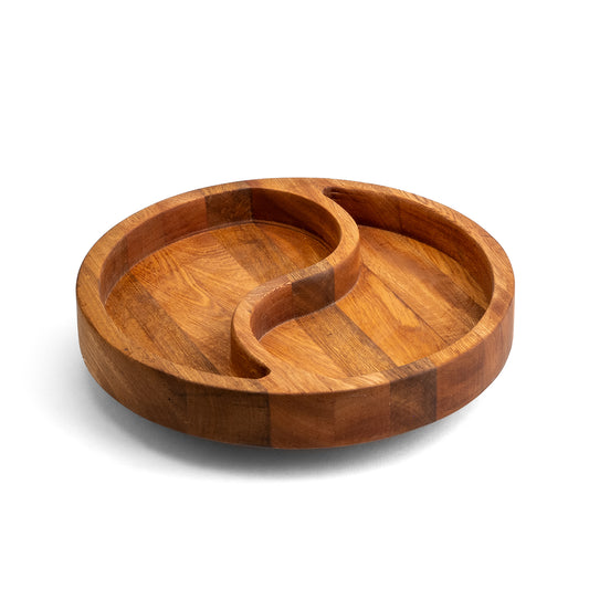 Charola Botanera Yin & Yang de Roble