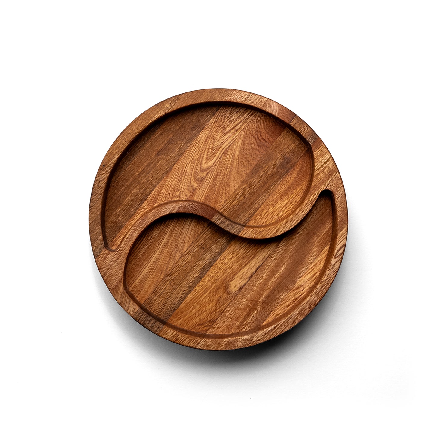 Charola Botanera Yin & Yang de Roble