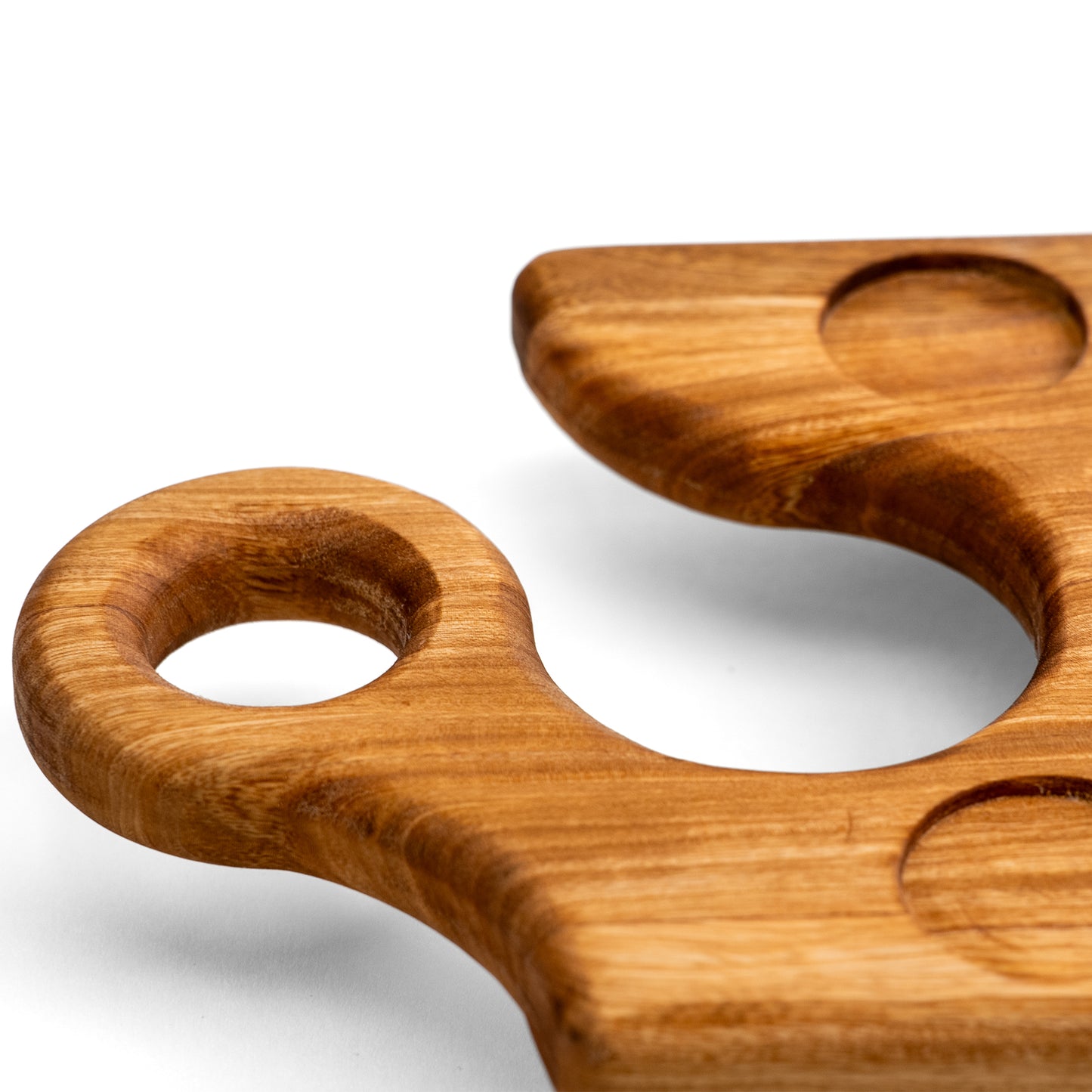 Tabla Tequilera de Madera para 8 Caballitos