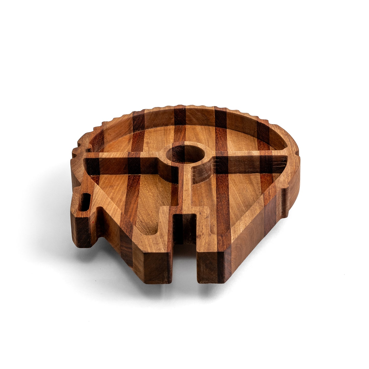 Charola Halcón | Botanero de Madera