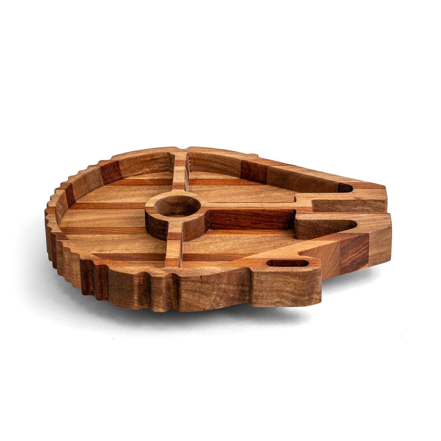 Charola Halcón | Botanero de Madera