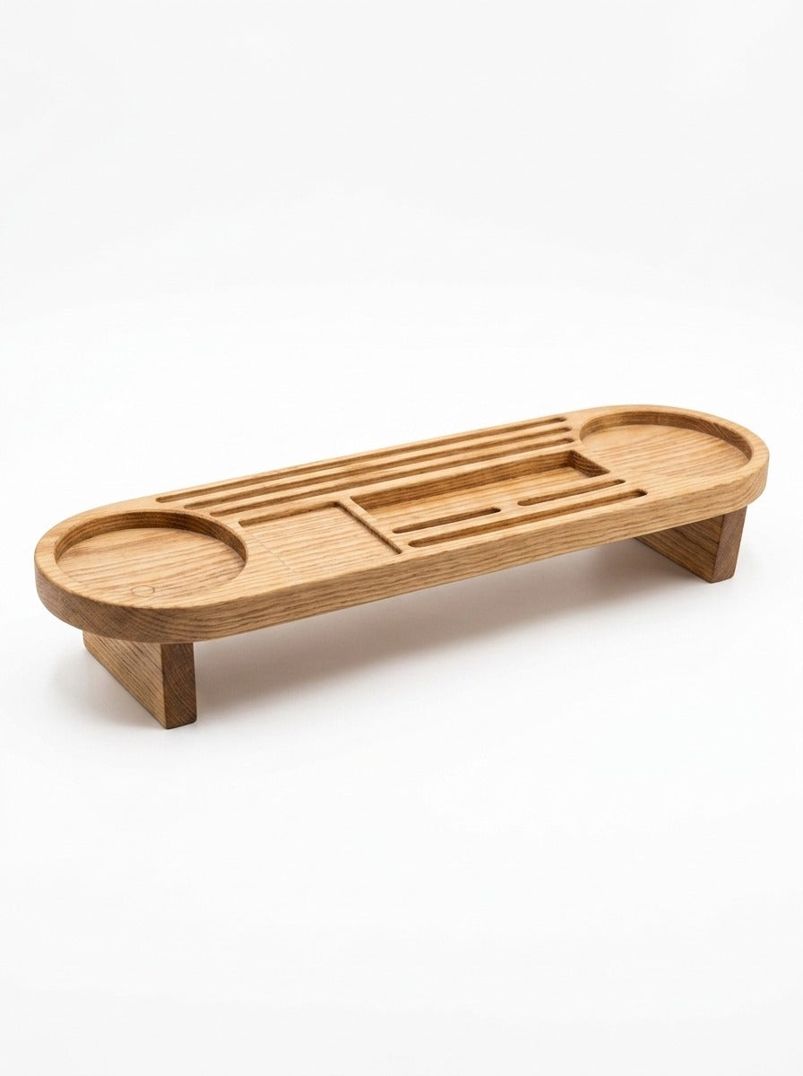Organizador de Escritorio de Madera